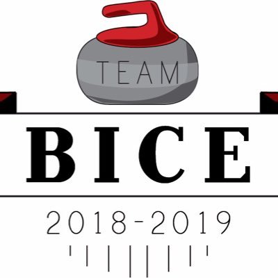 Competitive Curling team. Mark Bice, Aaron Squires, Tyler Morgan, Codey Maus and Steve Bice