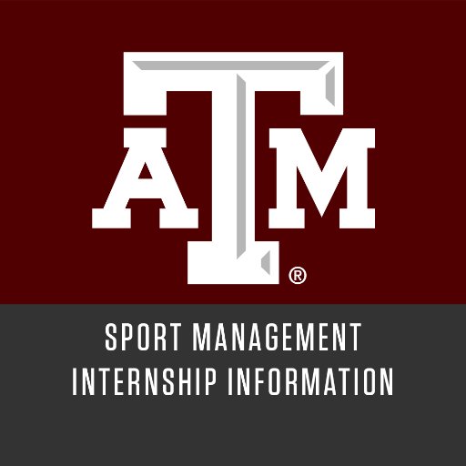 Official Twitter of the Sport Management Internship Program within the Division of Sport Management at Texas A&M University