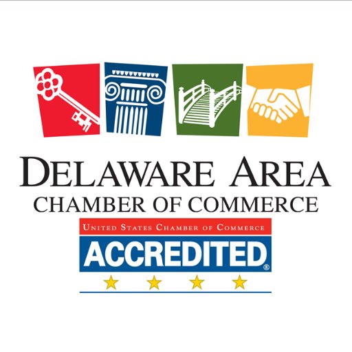 The Delaware Area Chamber of Commerce is a business trade organization focusing on business networking, legislative advocacy and economic development.