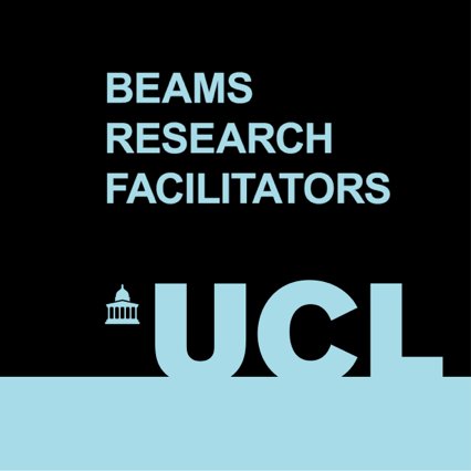 UCL School Research Facilitators (Matt, Jen, Laura, Becca, Val, Louise and Eugenio) working across BEAMS faculties @BartlettUCL @UCLEngineering @uclmaps