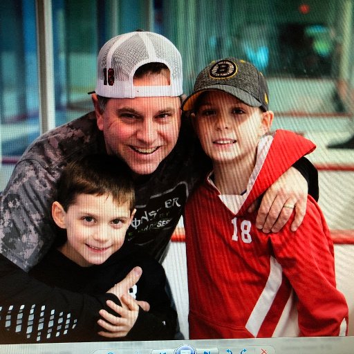 I am married with two boys.
I play hockey on a team called the Freedom Fighters that raises money for the New England Center for Homeless Veterans in Boston, Ma