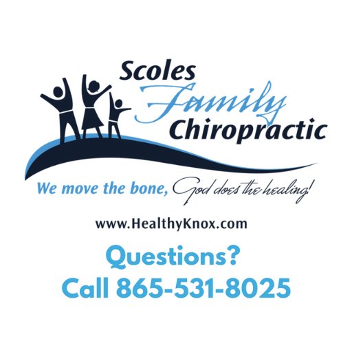 HealthyKnox's profile picture. Knoxville Chiropractic Clinic -
Serving God and our community with Principled Chiropractic!
7555 Oak Ridge Hwy. 
Knoxville, TN 37931
865-531-8025