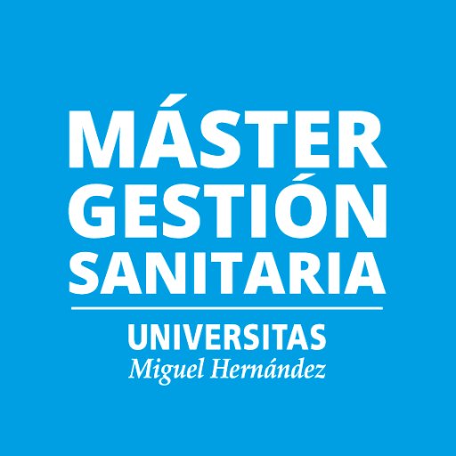Máster en Gestión Sanitaria. Título oficial de la Universidad Miguel Hernández de Elche.
