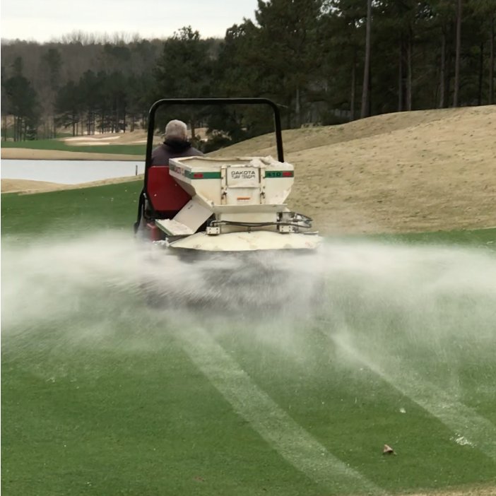 Turf-Cal is a high purity dustless gypsum product that is ideal for professional turf applications.