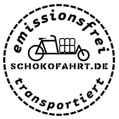 emissionsfreier Transport von Schokolade. Für nachhaltige Mobilität und bewussten Genuss.