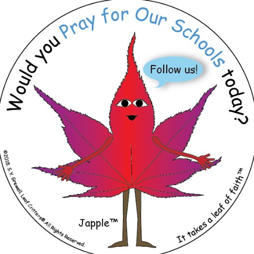 A call to action - and a place where we pray for our schools. Tweets a prayer prompt for the day. Join with us and 