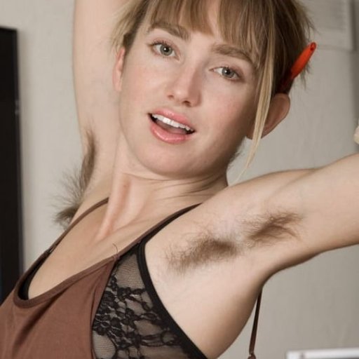 Hairy woman Hairy armpits