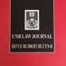 University of New Brunswick Law Journal (@unblawjournal) Twitter profile photo