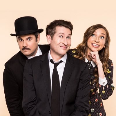 Scott Aukerman, Lauren Lapkus & Paul F. Tompkins are friends! Instagram: @threedomusa