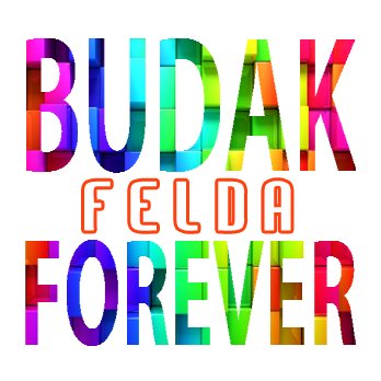 Seorang budak FELDA forever. FELDA selamanya. Saya bangga dan bersyukur menjadi warga FELDA. Terima kasih Tun Razak. Terima Kasih Tok Najib.