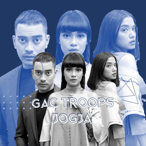 Official Fanbase of @GAC_music from Jogjakarta! keep support @gamal1990 @Tapiheruaudrey @AbigailCantika | ig : gactroops.jog | 📧 : officialgac.jog@gmail.com