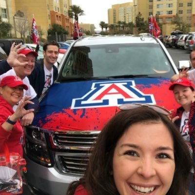 University of Arizona grad and diehard fan! If you don't know how to bear down, then you won't get me! ❤️