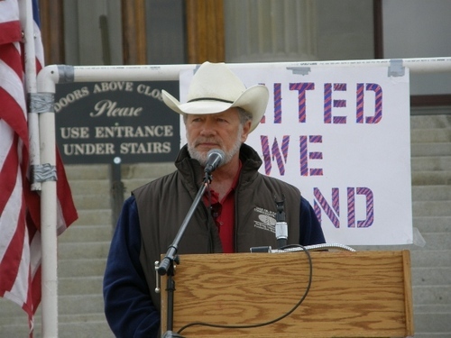 Concerned citizen, State President Eagle Forum Montana and co-founder of Montana Shrugged Tea Party Patriots with its huge 6400 member roster. Rally on USA.