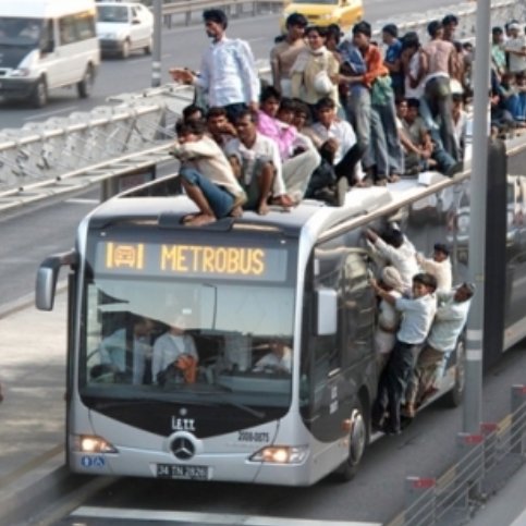 Metrobus stories. Metrobüs hikayeleri. English and Türkçe.