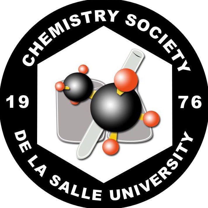 DLSU Chemistry Society • Creating bonds, forming solutions • instagram: dlsuchemsoc • email: chemsoc@dlsu.edu.ph