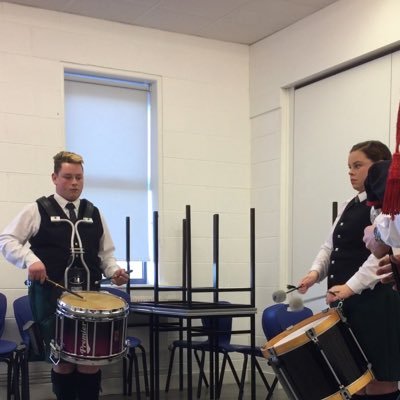play tenor drums with st Brigids pipe band athy ...Follow me and I'll follow you back