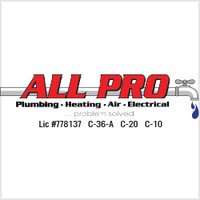 All Pro Plumbing, Heating, Air & Electrical (@allpro_plumbers) 's Twitter Profile