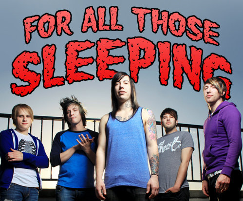 The official For All Those Sleeping street team twitter! Follow the band at @FATSband