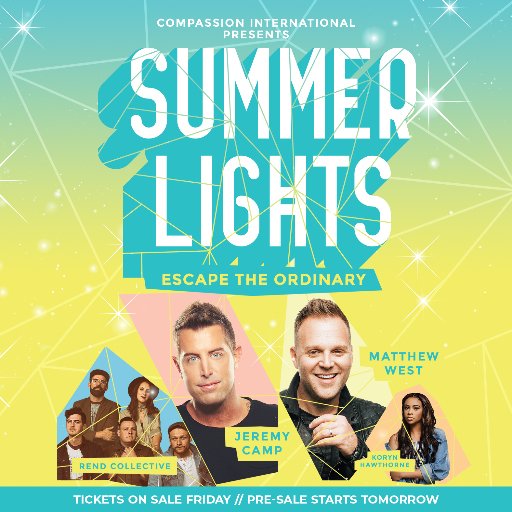 Escape The Ordinary with Christian Music's premier Summer tour.