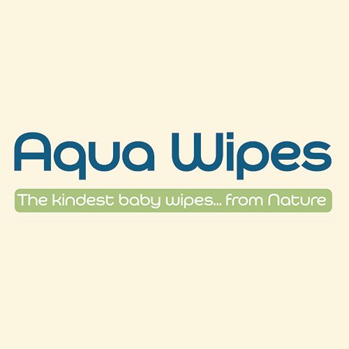 Aqua Wipes - 100% Biodegradable, 0% plastic baby wipes with 99.6% purified water and an Organic Aloe vera extract.  Created from nature, with love.