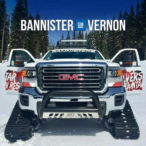 Bannister GM is now the only full service GM dealership in the Vernon/North Okanagan area. We sell a full range of new & used Chevrolet, Buick & GMC vehicles.