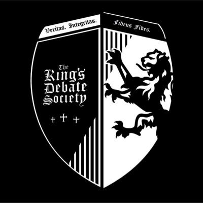 The King’s Debate Society exists to train students to effectively advocate truth in the marketplace of ideas. Profile managed by the Executive Team of the KDS.
