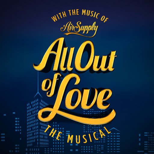 ALL OUT OF LOVE a new musical, features the songs of Air Supply and an original script woven into a love story. It is poised to be one of theatre’s next hits!
