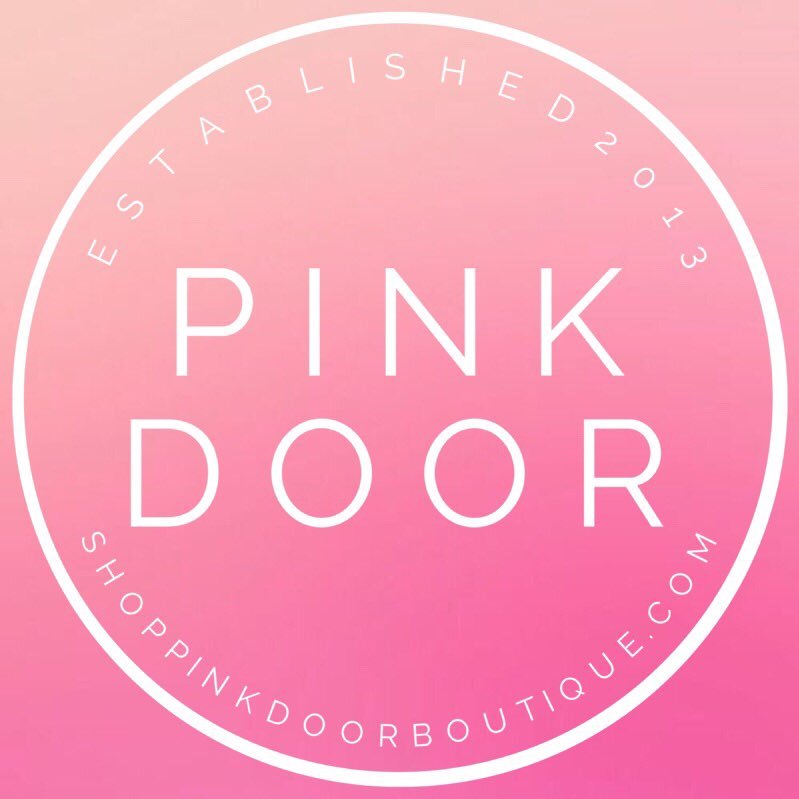 women’s clothing boutique + online store established in 2013 • m-f: 10ish-6 sat 10ish-4 • free in store pick up at checkout • #pinkdoorboutique