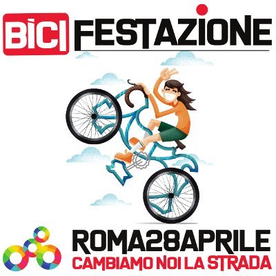 #Bicifestazione nazionale del 28 aprile ai Fori Imperiali di Roma ¬ Cambiamo noi la strada ¬ piattaforma permanente per la Mobilità Nuova #salvaiciclisti 🚲🚲🚲