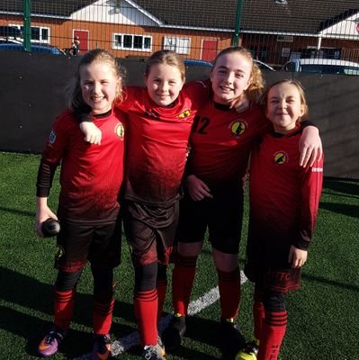 Middlewich Town Girls are made up of two age groups under 9s and under 11s. The aim is for girls to learn how to play football while having fun.