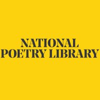 National Poetry Library (@natpoetrylib) 's Twitter Profile Photo National Poetry Library (@natpoetrylib) 's Twitter Profile Photo