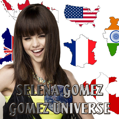The Unity of Selena Gomez fans in the world(that's why we put Universe on our screen name),@WeAreNelena and @SelMarieGom is here :D