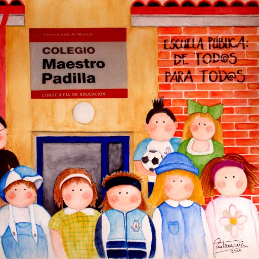 Cuenta del C.E.I.P. Maestro Padilla. Colegio público bilingüe de Madrid, centro preferente TGD en el PAU de Carabanchel.