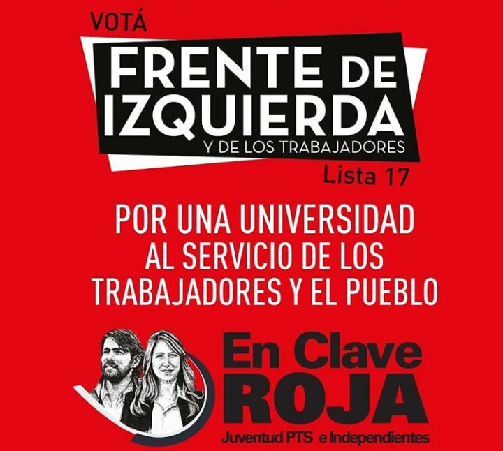 Somos la juventud de Nicolás del Caño, una juventud revolucionaria, internacionalista, de trabajadores y estudiantes combativos del @ptsarg en el @fte_izquierda