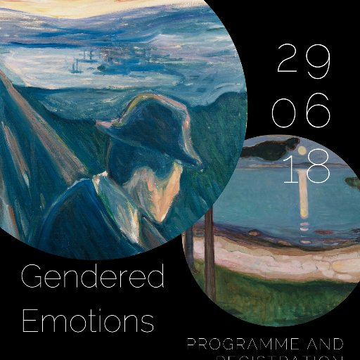 Soon to be a book edited by @_hnnhlzbthprkr and Josh Doble - how emotions have been gendered through history. Conf support @WRoCAH, @socialhistsoc @RoyalHistSoc