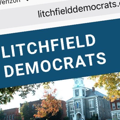 Democratic Town Committee Of Litchfield, Connecticut working hard to keep the 06759 💙