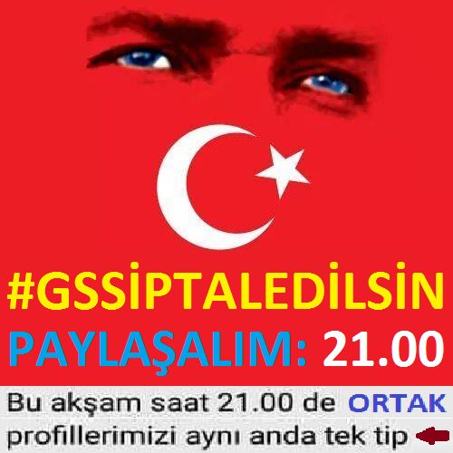 #Cumhuriyet #Vatan ve #Emek konusunda duyarlıyız #Atatürk milliyetçisiyiz #Birlik istiyoruz: #Adaletsizlik ve yaşanan #Sistemsel mağduriyetlere #GSSİPTALEDİLSİN