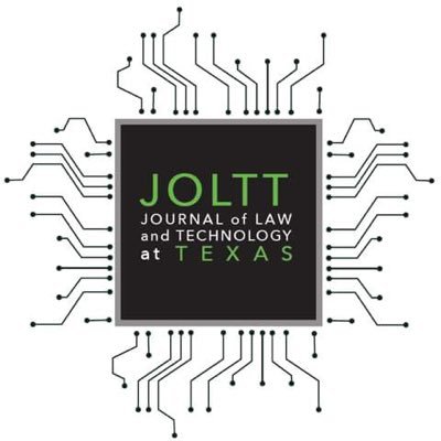 TXJOLT's profile picture. We are the Journal of Law and Tech at Texas! We write here and at https://t.co/PQXpa97zuI about emerging issues in law and technology.