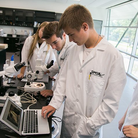 The Center for Academic Achievement is the home of Shawnee Mission School District Signature Program capstone courses in Career Education.