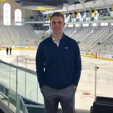 University of Michigan alumni / North Dakota hockey / Writer