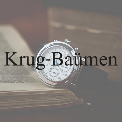 Established in 1997, Krug Baümen has been producing high quality timepieces for 20 years.