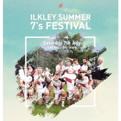 Ilkley Sevens Festival 2018 Free entry to the grounds 7th of July #ilkley7sfest Contact: rhyshjm@googlemail.com to enter a team!