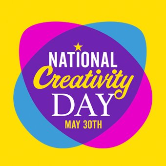 Please use #NationalCreativityDay to share your creative experiences, creative challenges, and your accomplishments!  Brought to you by @ScreenwritingU!