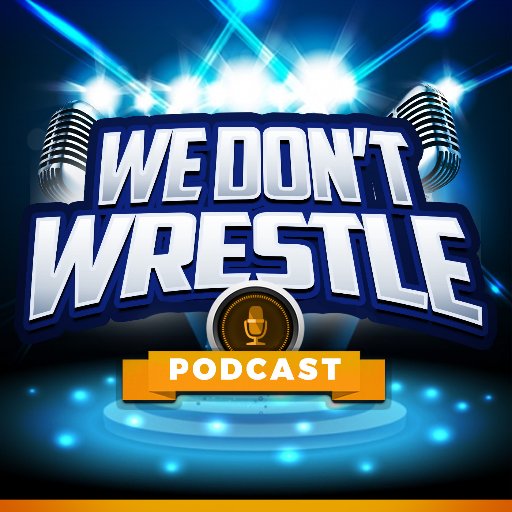 We're three dudes who love to watch and talk about wrestling.
But we don't wrestle.
Check out our podcast, if you want.

https://t.co/HJghbRnMW4