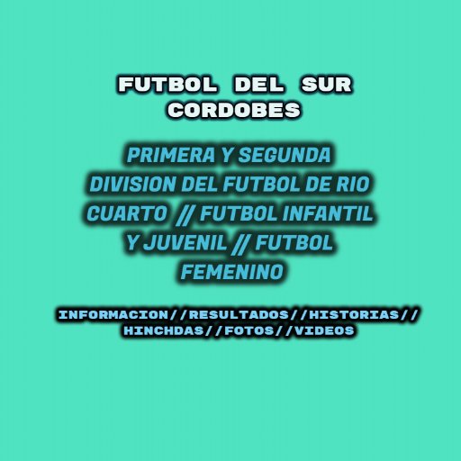 Toda la información del fútbol de Rio Cuarto y zona. INFANTO-JUVENIL // PRIMERA Y SEGUNDA DIVISIÓN DEL FÚTBOL LOCAL // FÚTBOL FEMENINO.⚽️