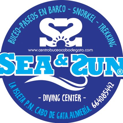 SEA&SUN, Centro de buceo en Cabo de Gata, situado en La Isleta, Almería.Especializado en la práctica de actividades en el Parque. Rutas de Snorkel desde Barco.
