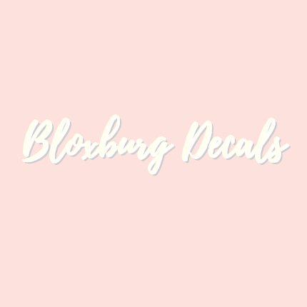 𝐵𝓁𝑜𝓍𝒷𝓊𝓇𝑔 𝒟𝑒𝒸𝒶𝓁𝓈 Bloxburgdecals Twitter - roblox decal id tumblr