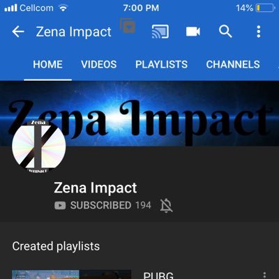 I edit all of Zena Impact’s videos. Subscribe to Zena Impact on YouTube! Thanks!