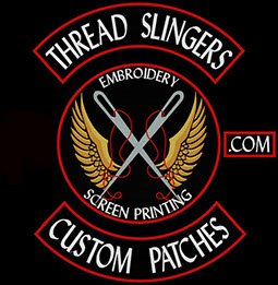 Embroidered patch maker for motorcycle clubs, riding clubs, social clubs, bands and more