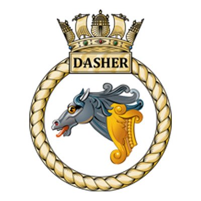 Official account for HMS Dasher, one of 14 P2000s in the @RoyalNavy’s Coastal Forces Squadron. Supporting maritime security and training at home and abroad.